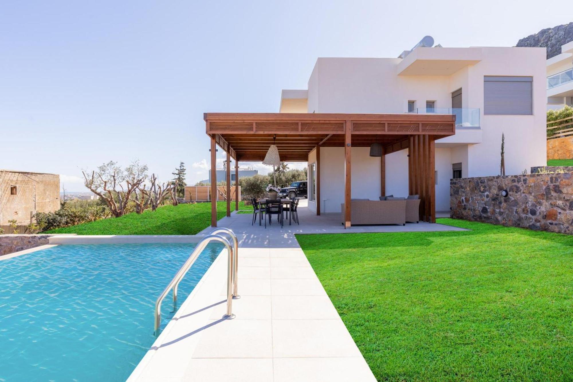 Luxury Villa U Kokkini Hani Dış mekan fotoğraf